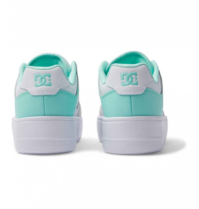 Mint DC Shoes Manteca 4 Platform - Flatform Shoes | TKRMZA-475