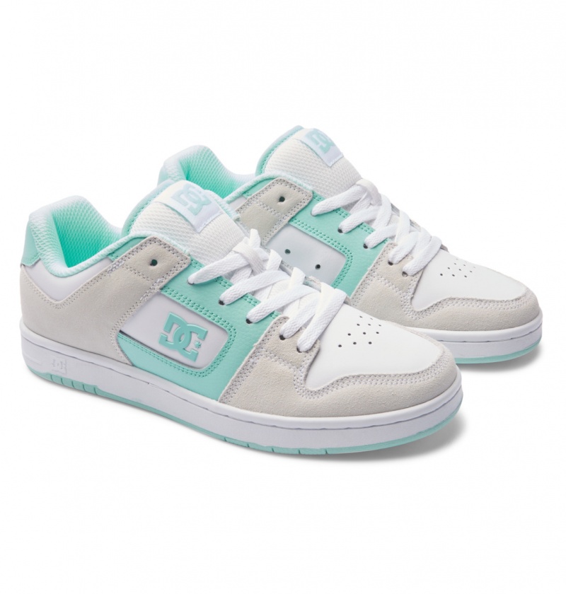 Mint DC Shoes Manteca - Leather Shoes | JWRZOK-254