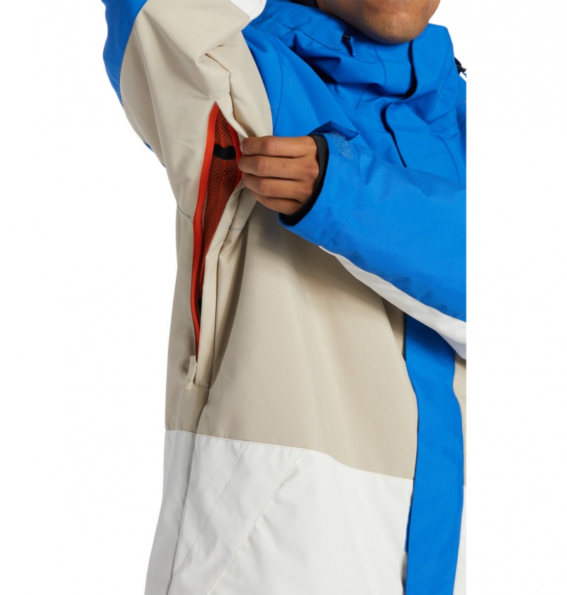 Nautical Blue DC Shoes Defy - Technical Snow Jacket | NXTJHW-653