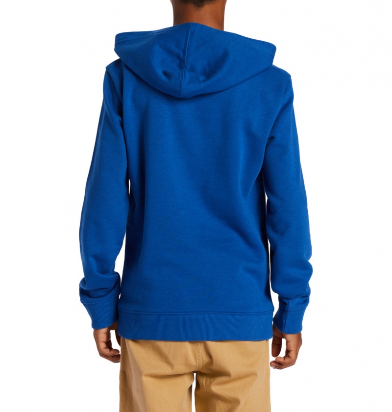 Nautical Blue DC Shoes On The Grind - Hoodie 10-16 | WPAYME-206