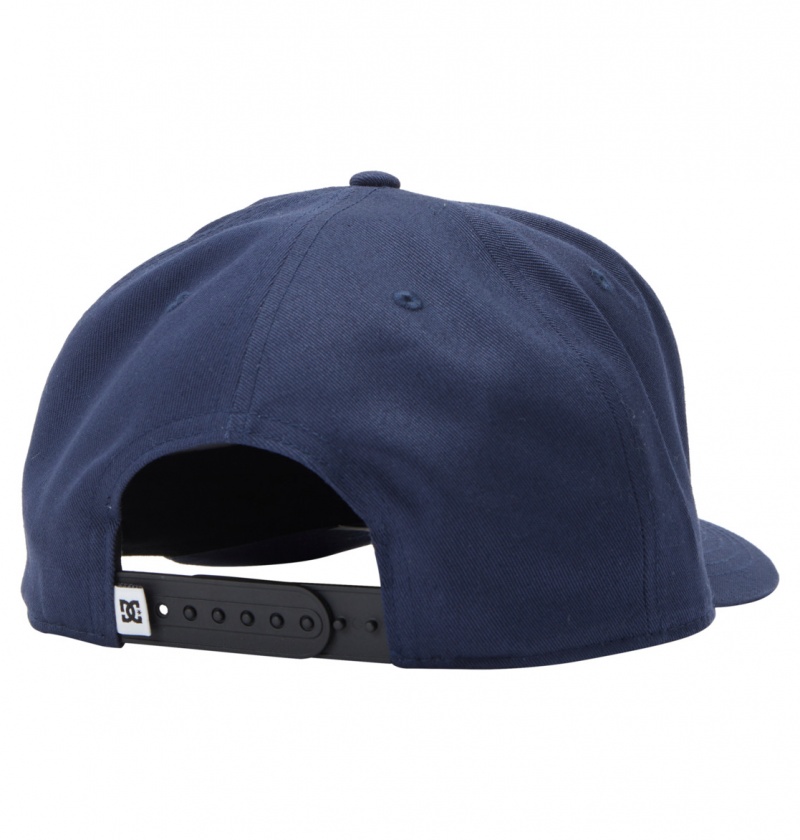 Navy Blazer DC Shoes Anafront - Snapback Cap | FMCYLX-641