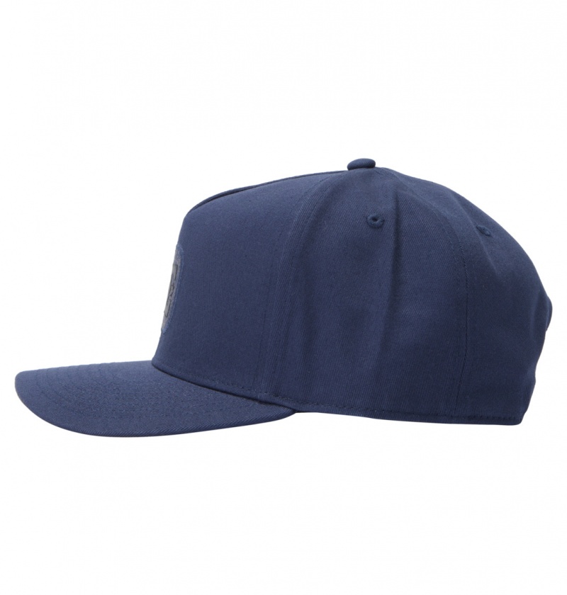 Navy Blazer DC Shoes Anafront - Snapback Cap | FMCYLX-641