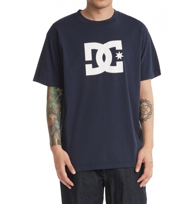 Navy Blazer DC Shoes DC Star - T-Shirt | PVZQHJ-780