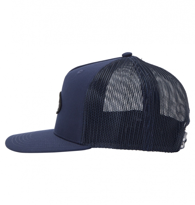 Navy Blazer DC Shoes Garage - Trucker Cap | HDWLMB-498