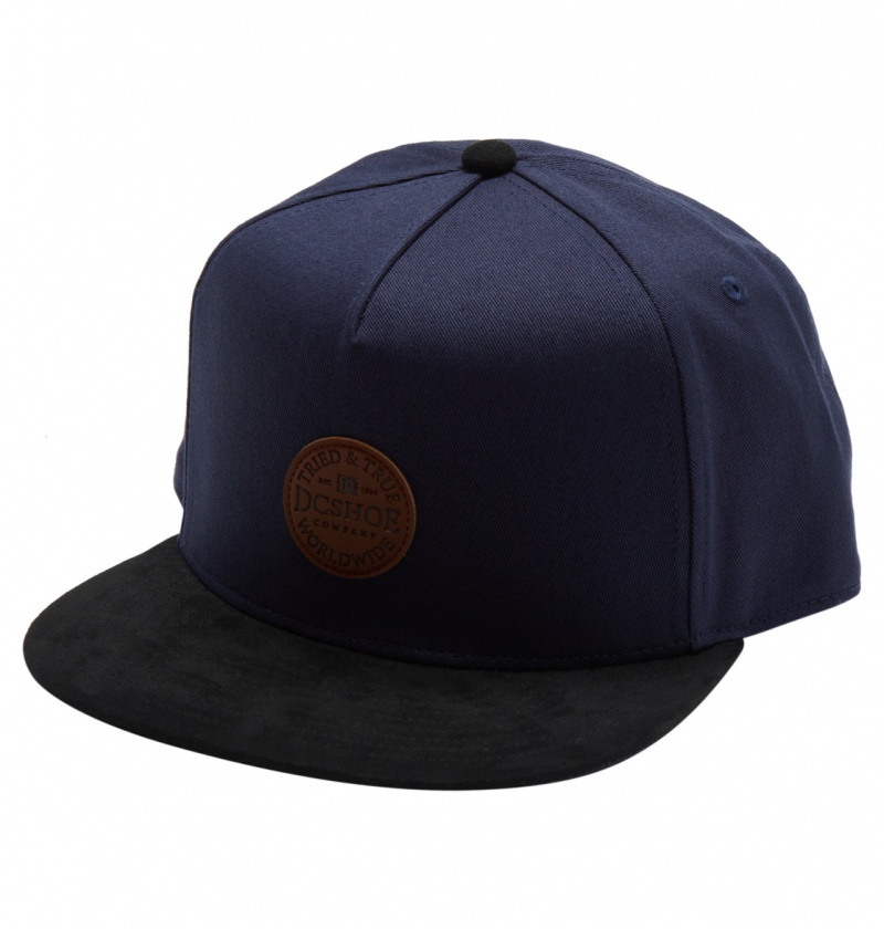 Navy Blazer DC Shoes Hackers - Snapback Cap | ZOWLQE-348