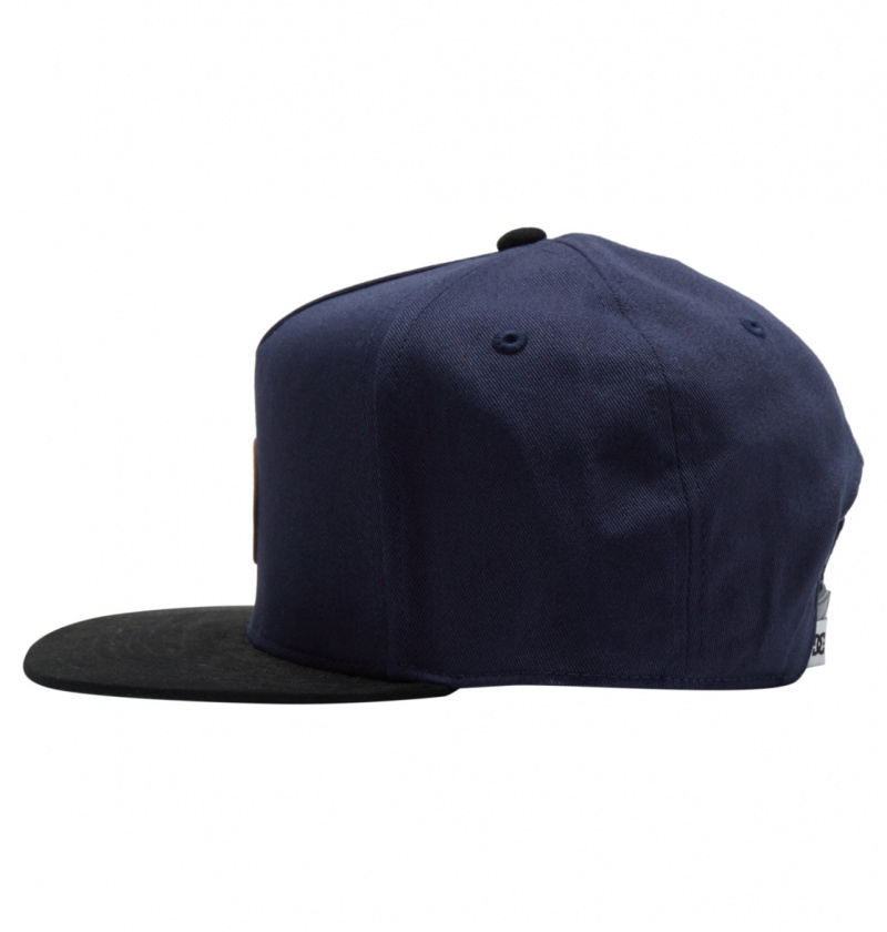 Navy Blazer DC Shoes Hackers - Snapback Cap | ZOWLQE-348