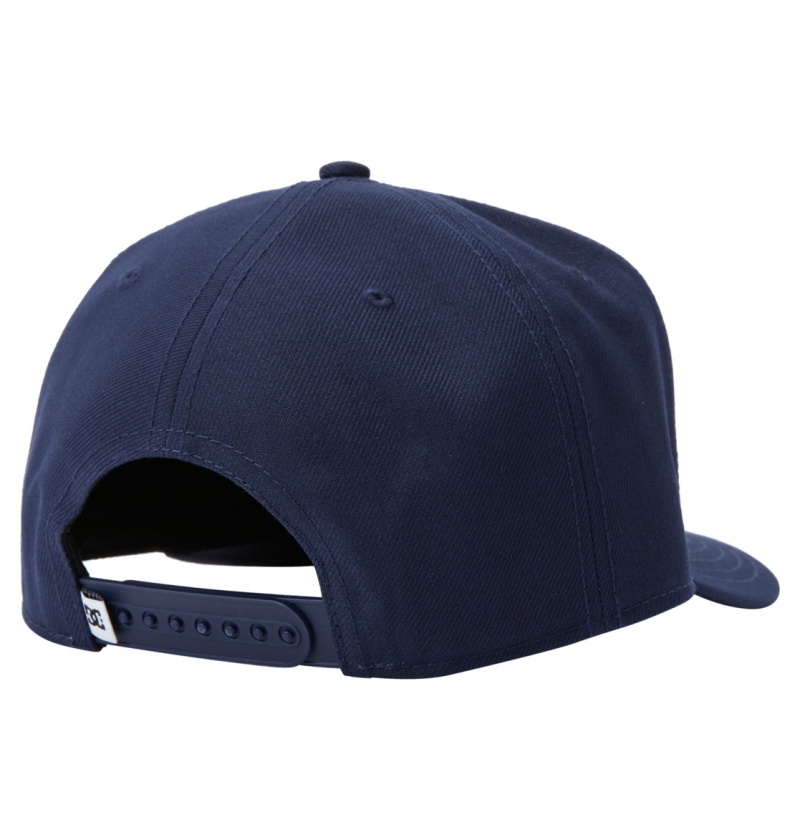 Navy Blazer DC Shoes Kalis 25 - Snapback Cap | CRSWLX-327