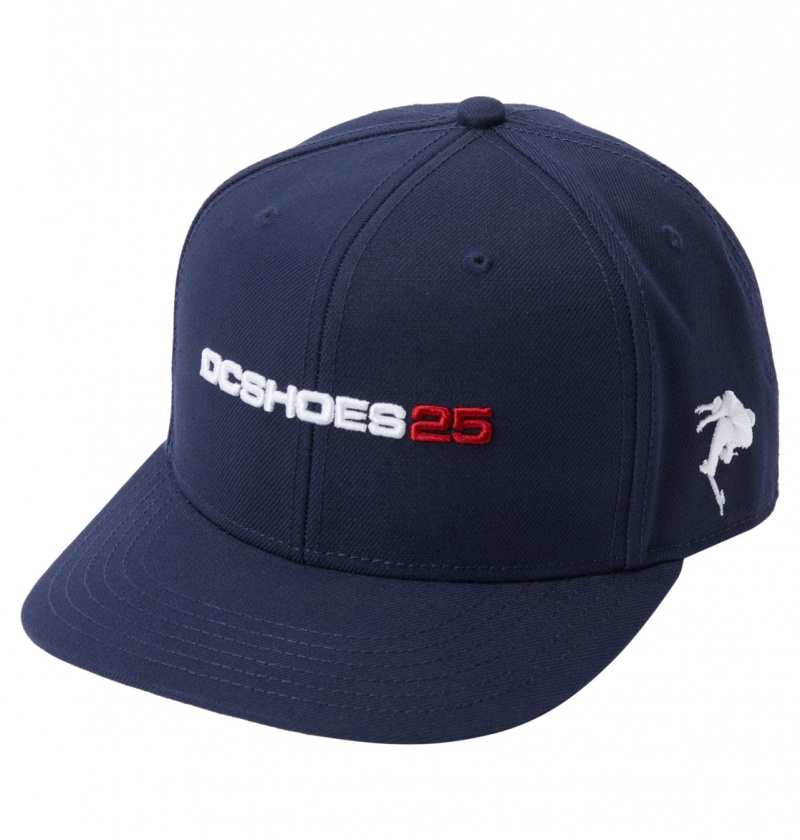 Navy Blazer DC Shoes Kalis 25 - Snapback Cap | CRSWLX-327