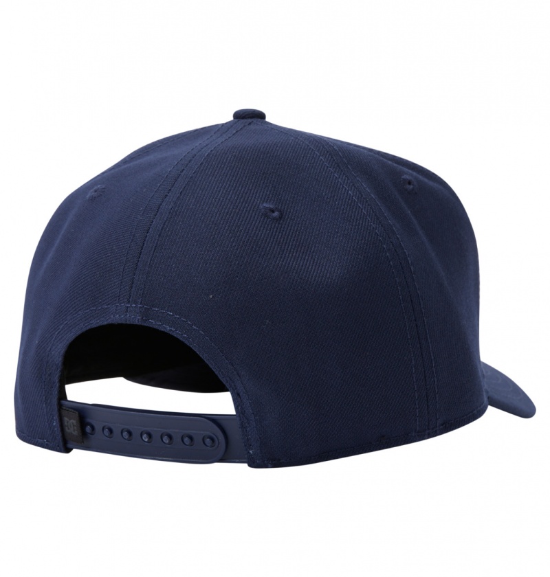 Navy Blazer DC Shoes Semi-Pro - Snapback Cap | PXHJCT-687