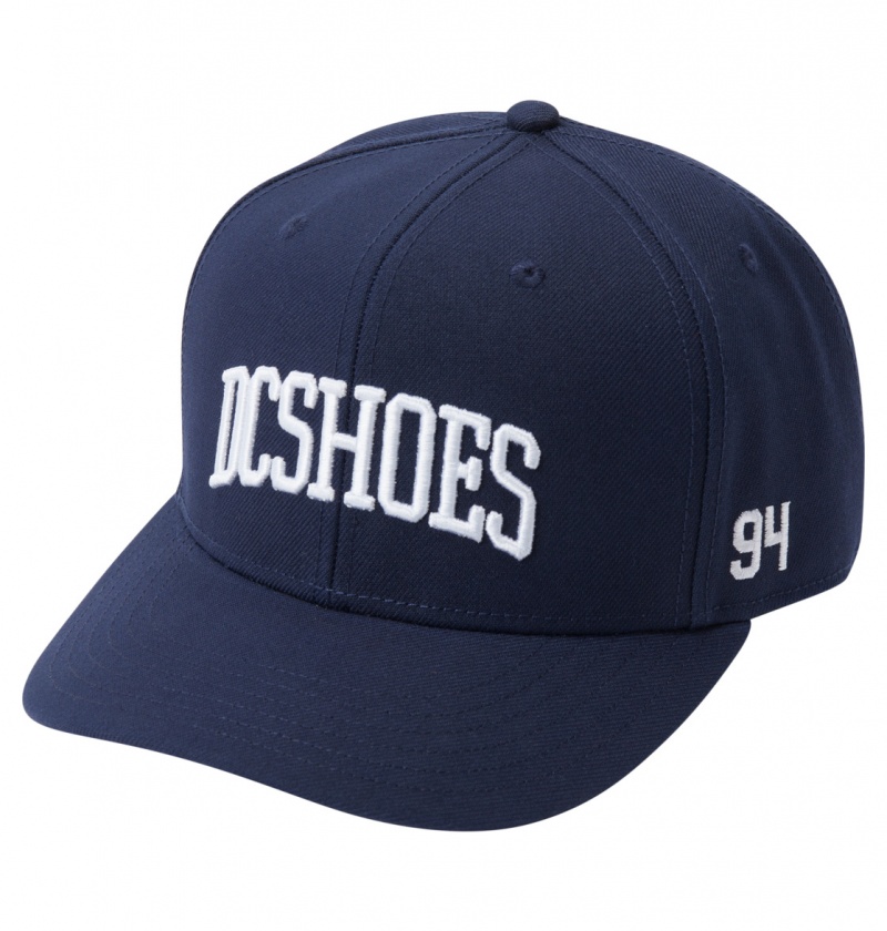 Navy Blazer DC Shoes Semi-Pro - Snapback Cap | PXHJCT-687