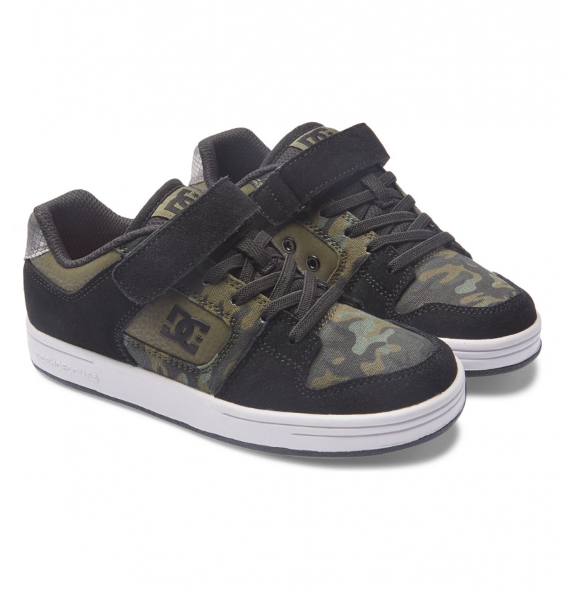 Olive Camouflage DC Shoes Manteca 4 V - Shoes | APMNIK-205