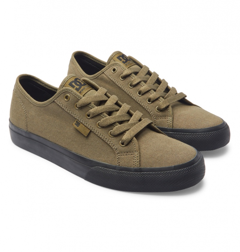 Olive / Black DC Shoes Manual - Shoes | TICGBN-754