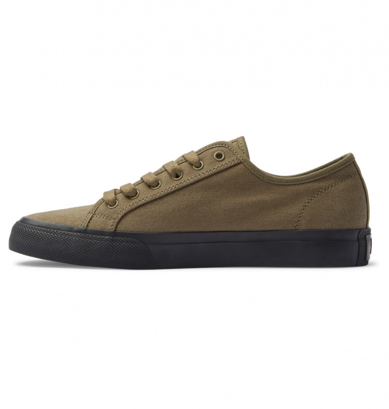 Olive / Black DC Shoes Manual - Shoes | TICGBN-754