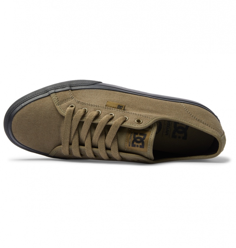 Olive / Black DC Shoes Manual - Shoes | TICGBN-754