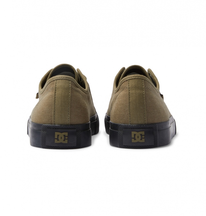 Olive / Black DC Shoes Manual - Shoes | TICGBN-754