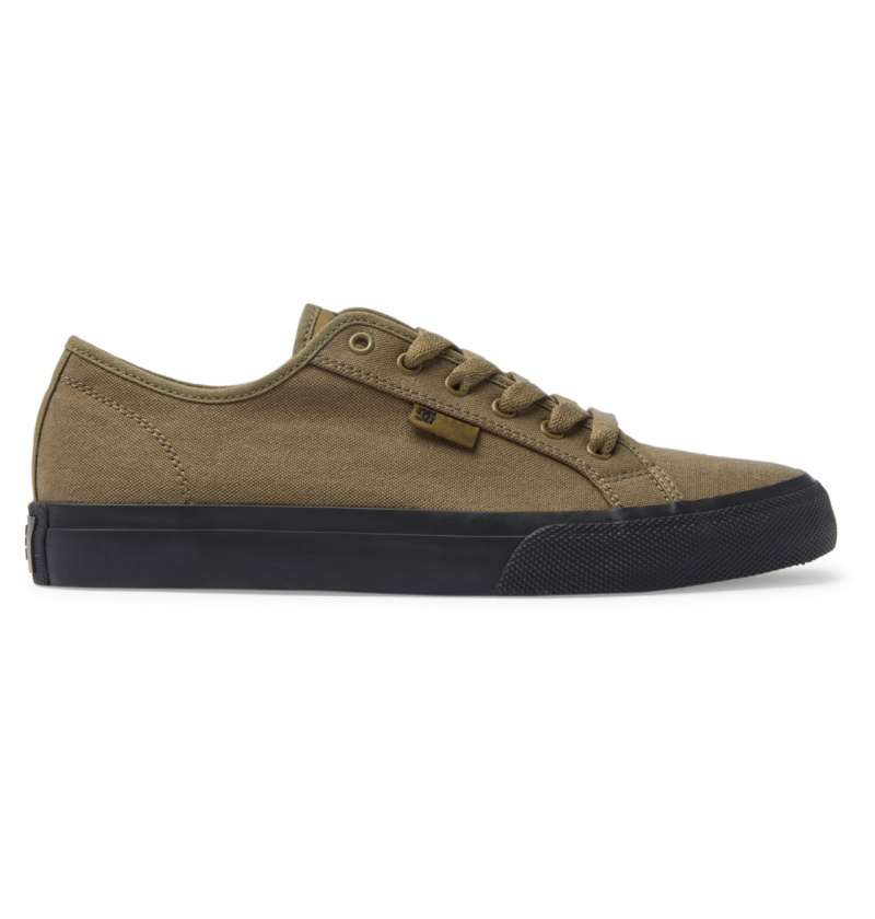 Olive / Black DC Shoes Manual - Shoes | TICGBN-754