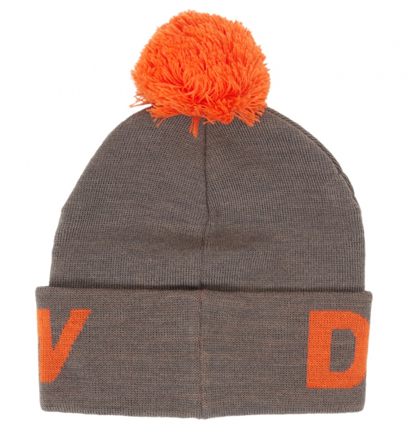 Pewter DC Shoes Gambol - Beanie | SRMGNU-743