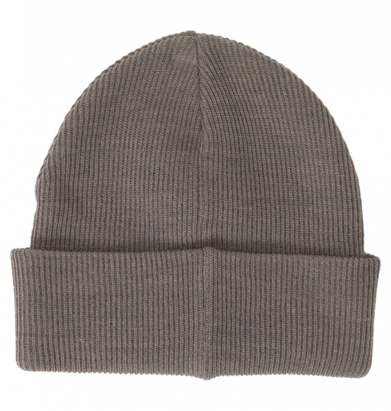 Pewter DC Shoes Label - Beanie | HALSET-380