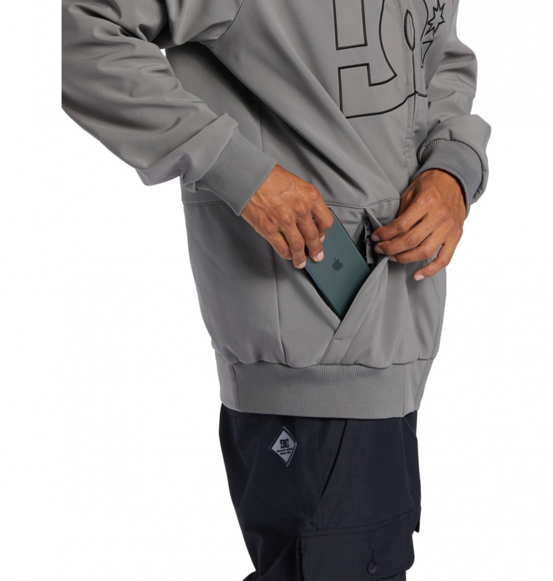 Pewter DC Shoes Spectrum - Technical Softshell Snow Jacket | XAWHGM-879