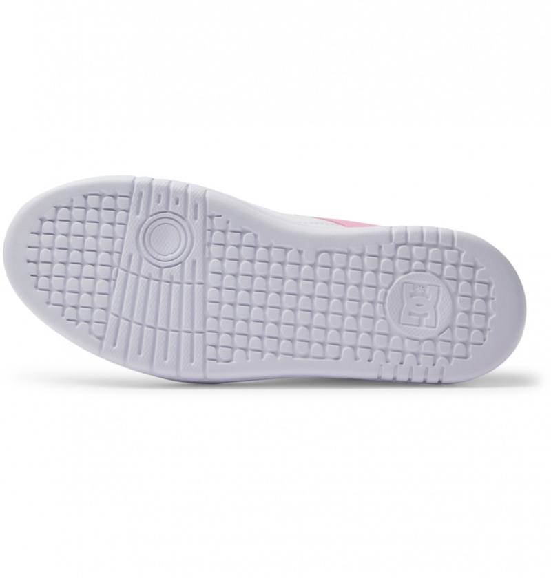 Pink / White DC Shoes Manteca 4 Platform - Flatform Shoes | WKCEBS-145