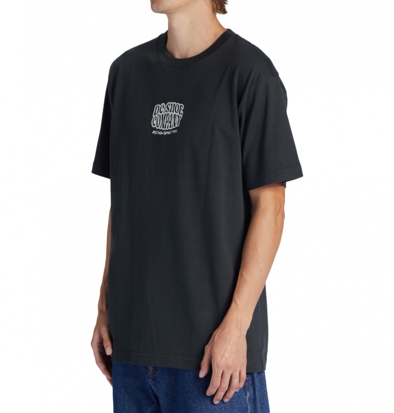 Pirate Black DC Shoes Bulgy - T-Shirt | LYPOXB-176