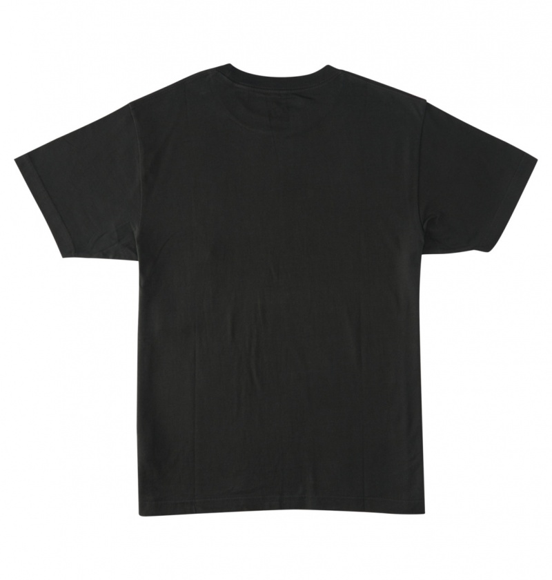 Pirate Black DC Shoes Dropout - T-Shirt | JMXRNI-067