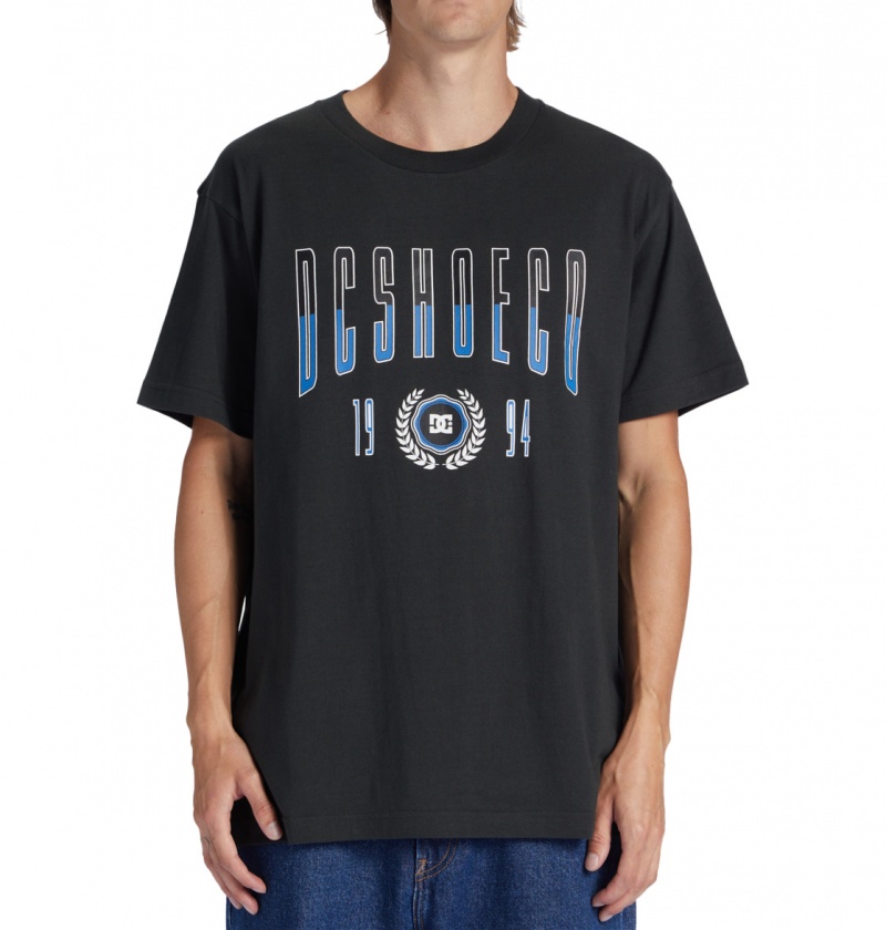 Pirate Black DC Shoes Dropout - T-Shirt | JMXRNI-067