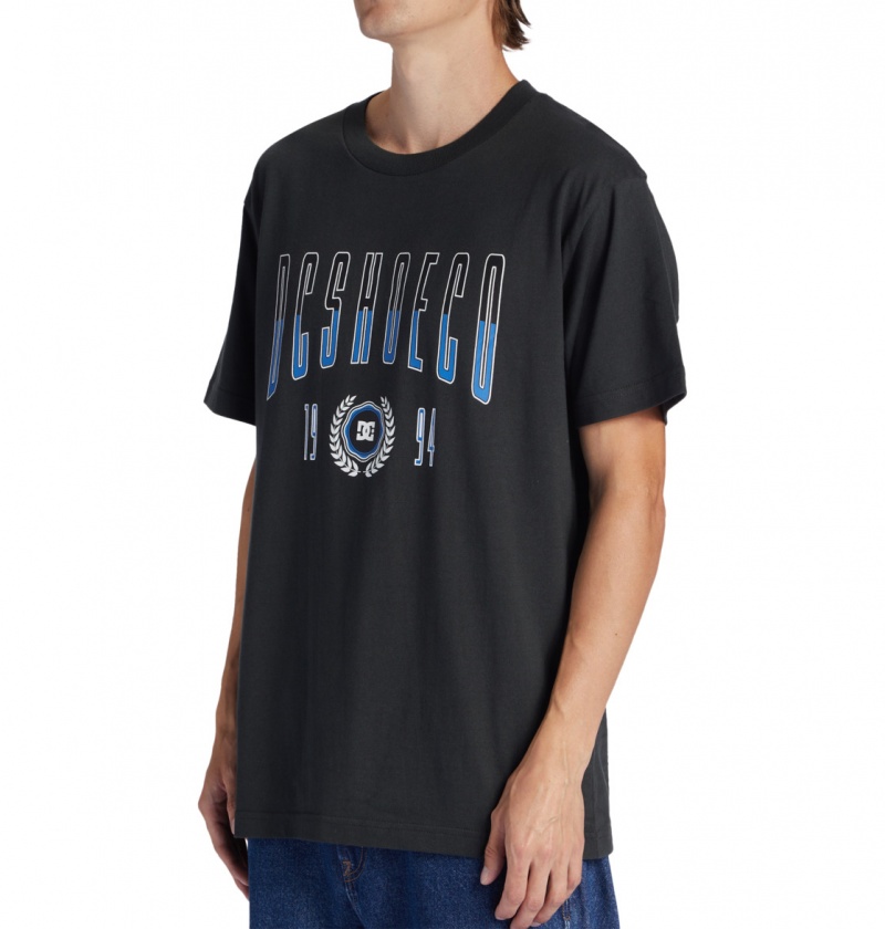 Pirate Black DC Shoes Dropout - T-Shirt | JMXRNI-067