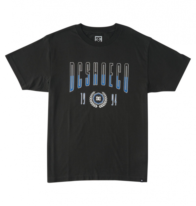 Pirate Black DC Shoes Dropout - T-Shirt | JMXRNI-067