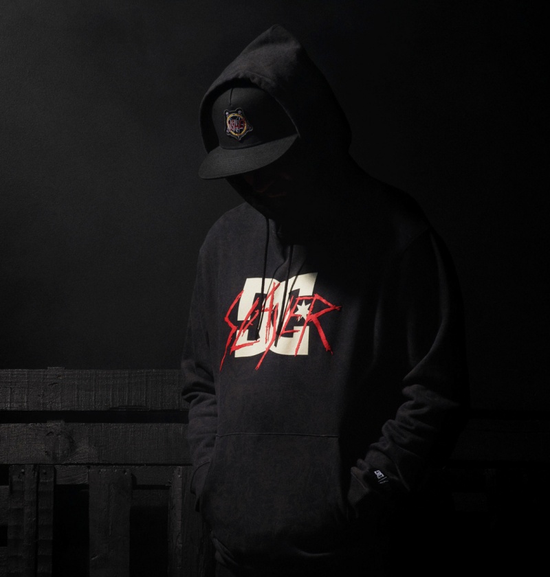 Pirate Black DC Shoes Slayer - Hoodie | VUEPZA-468