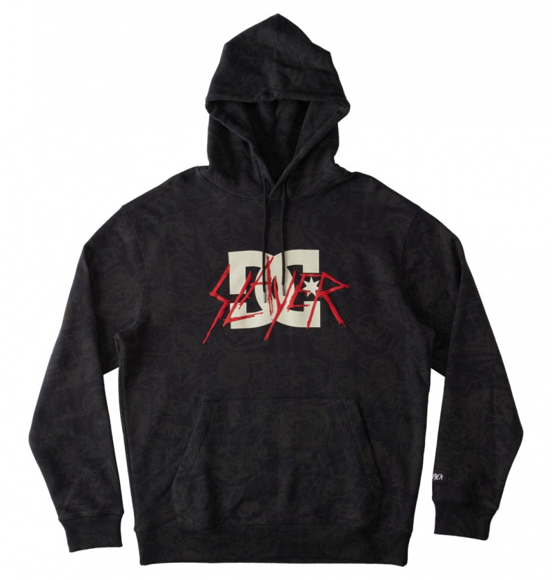 Pirate Black DC Shoes Slayer - Hoodie | VUEPZA-468