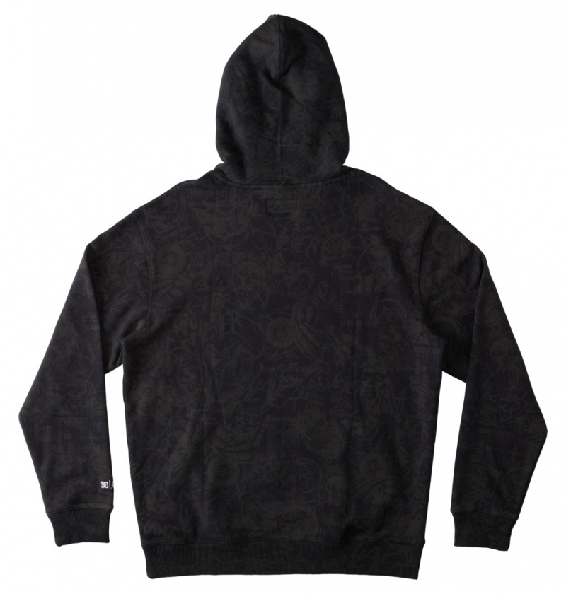 Pirate Black DC Shoes Slayer - Hoodie | VUEPZA-468