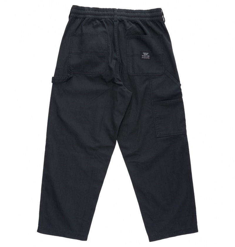 Pirate Black DC Shoes Trench - Carpenter Trousers | NPIFOV-209