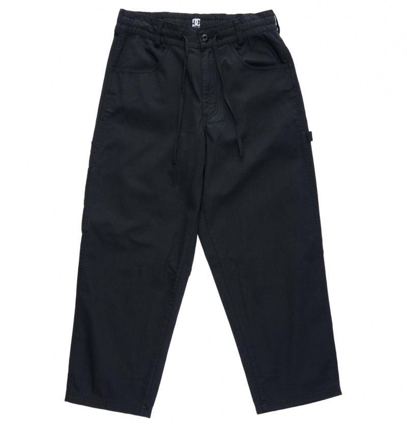 Pirate Black DC Shoes Trench - Carpenter Trousers | NPIFOV-209