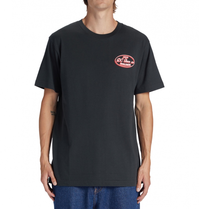 Pirate Black DC Shoes Truckin - T-Shirt | GQWVPA-029