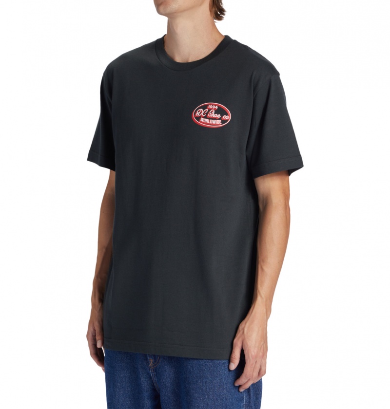 Pirate Black DC Shoes Truckin - T-Shirt | GQWVPA-029