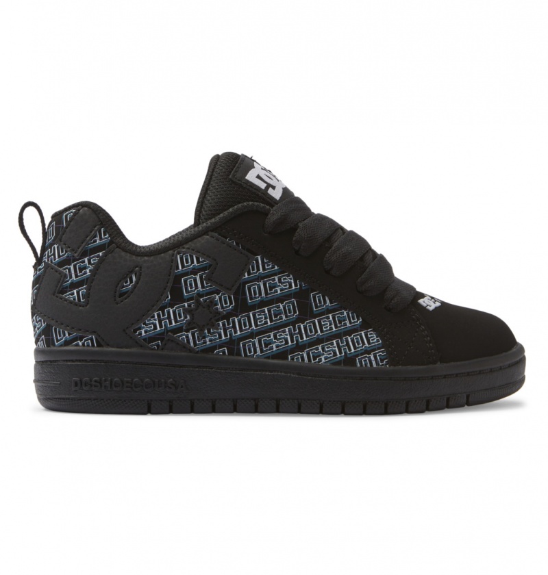 Pixel DC Shoes Court Graffik - Leather Shoes | JGCEDB-908