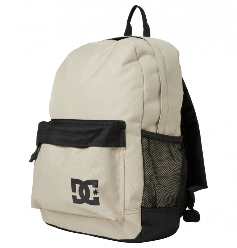 Plaza Taupe DC Shoes Backsider Seasonal 20L - Medium Backpack | NKJOLD-725