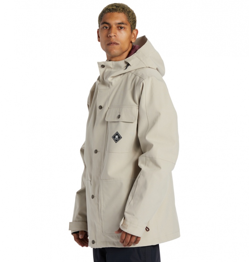 Plaza Taupe DC Shoes Servo - Technical Snow Jacket | XIQLGP-524