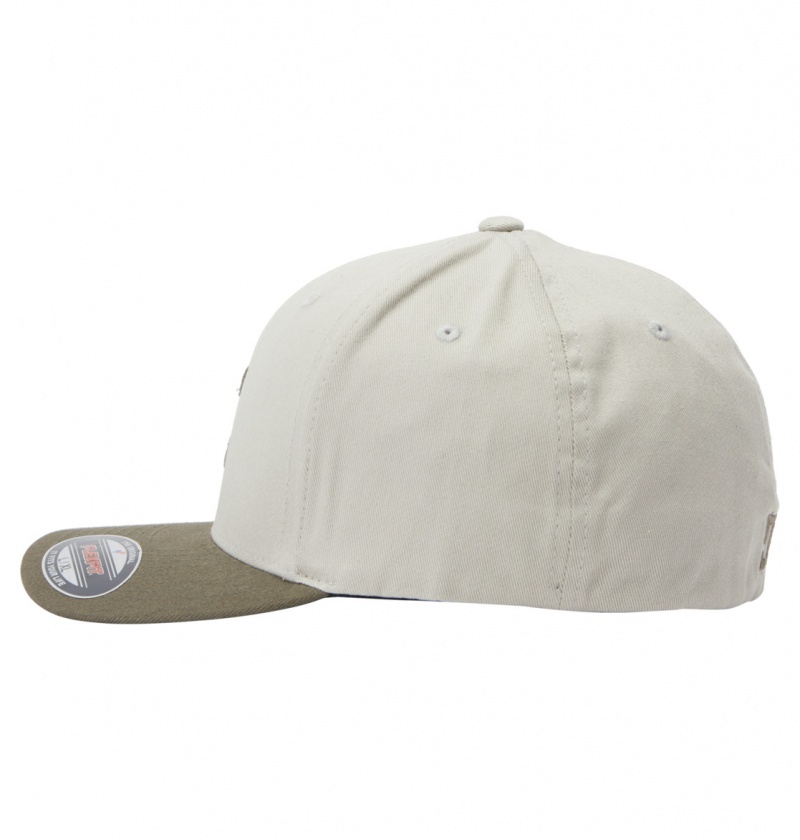 Plaza Taupe / Capers DC Shoes Cap Star Seasonal - Flexfit Cap | KCQNPZ-465