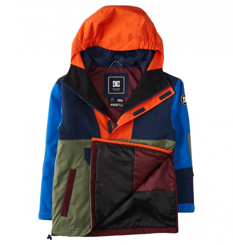 Repurpose DC Shoes DC-43 - Technical Anorak Snow Jacket 8-16 | BOVZQA-310