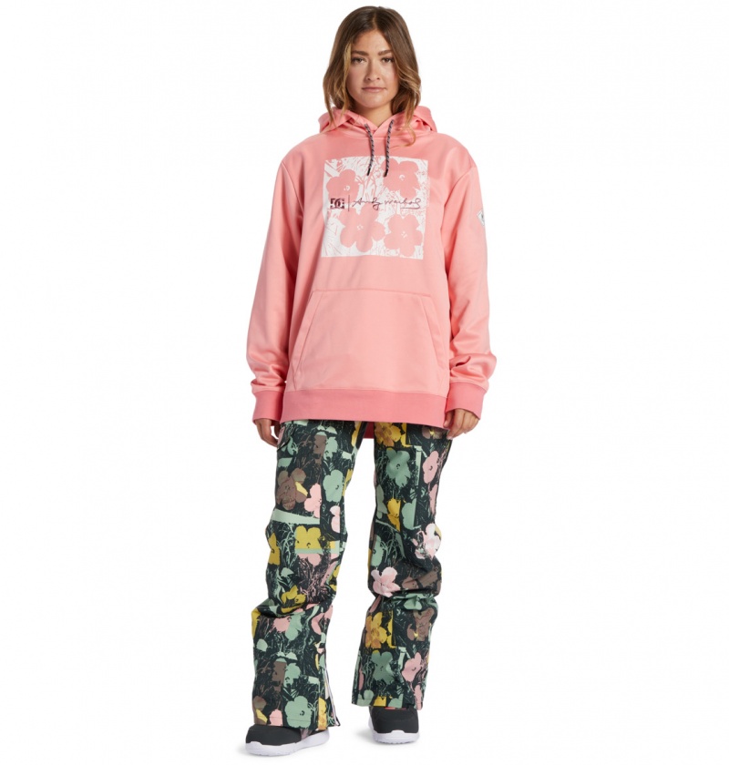 Shell Pink DC Shoes Andy Warhol x - Technical Fleece | PJLIEZ-924