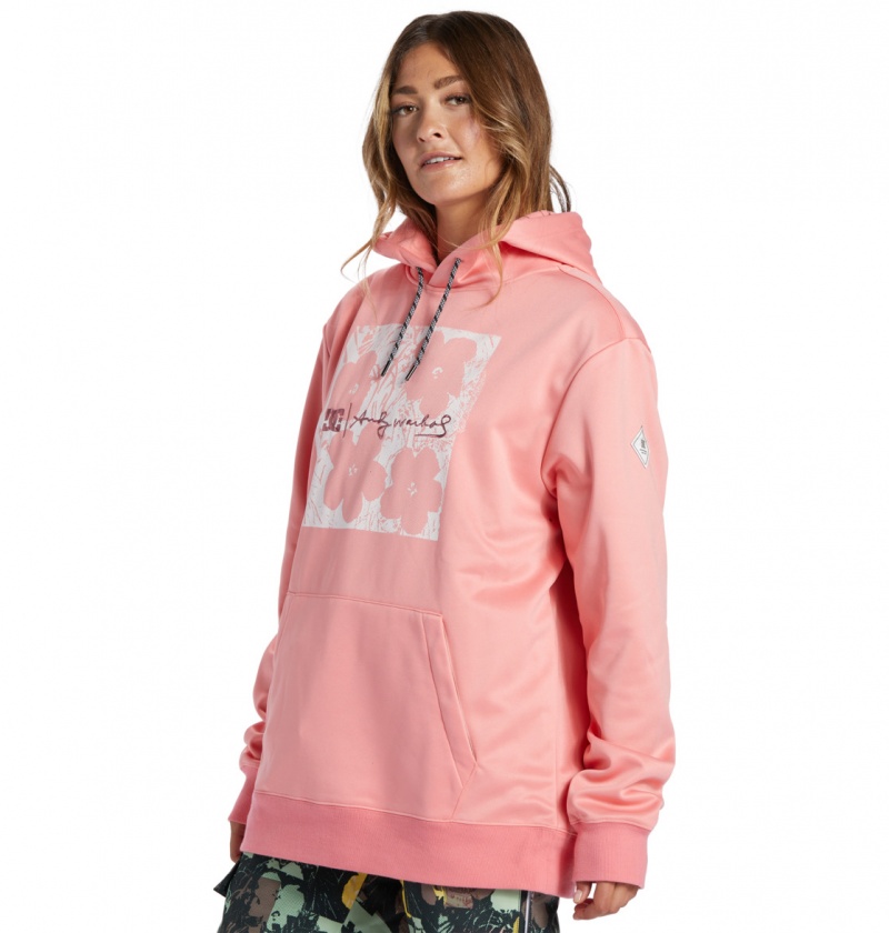 Shell Pink DC Shoes Andy Warhol x - Technical Fleece | PJLIEZ-924