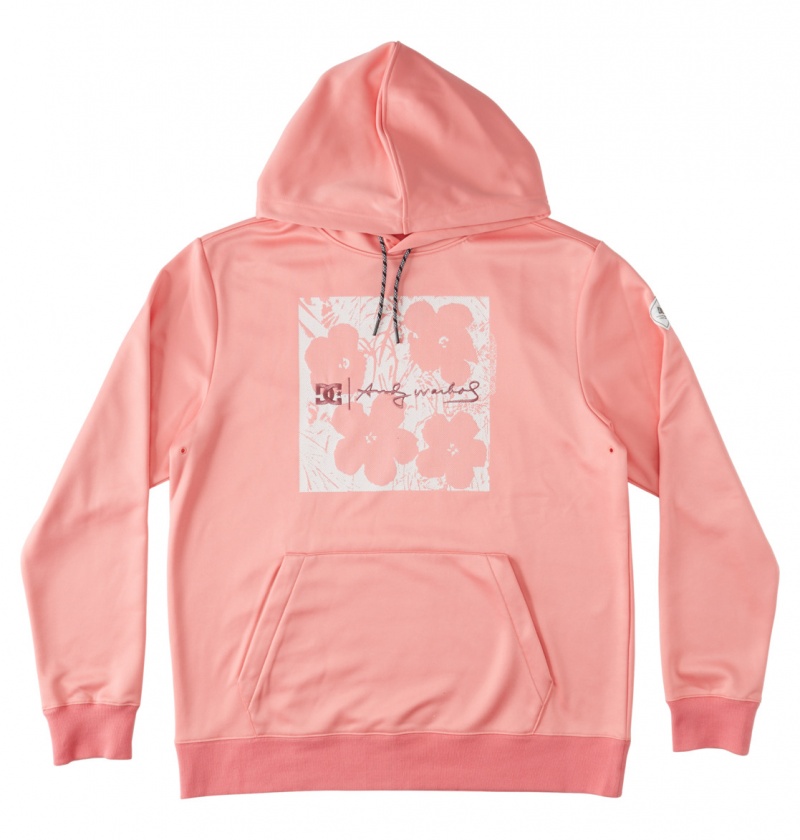 Shell Pink DC Shoes Andy Warhol x - Technical Fleece | PJLIEZ-924