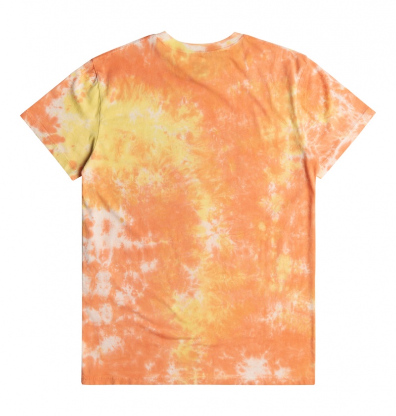 Shocking Orange DC Shoes x Monegros - T-Shirt | WFKADY-682