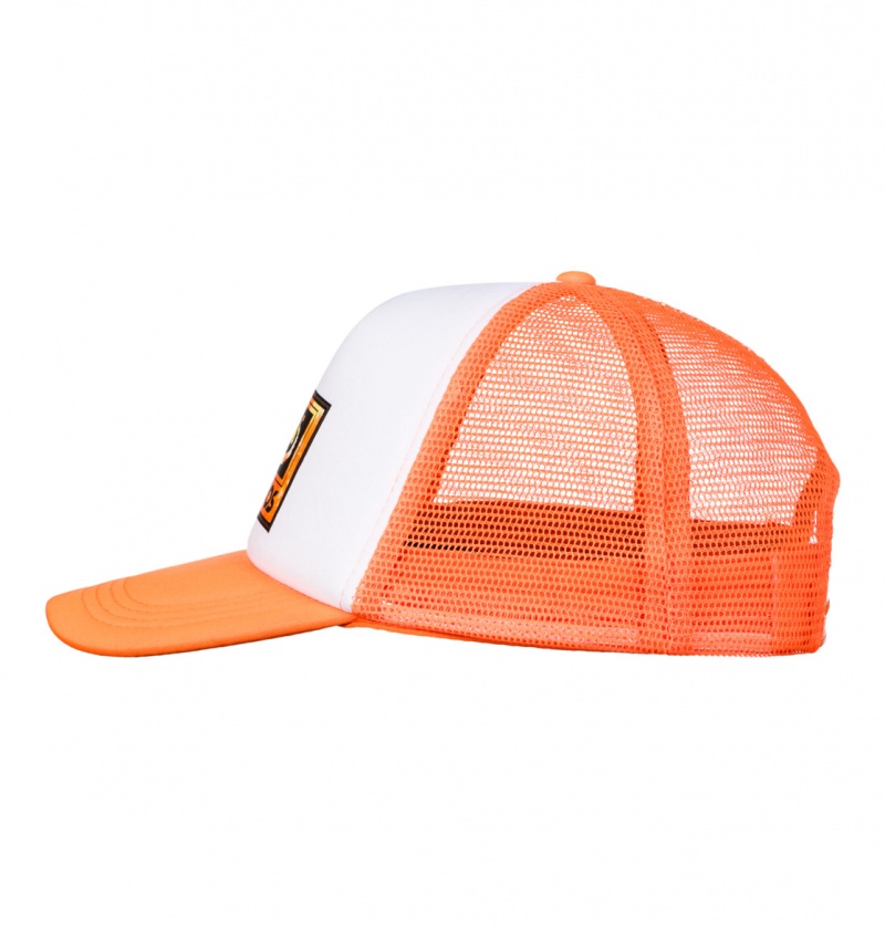 Shocking Orange DC Shoes x Monegros - Trucker Cap | ANCEKS-273