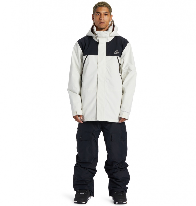 Silver Birch DC Shoes Command 45K - Technical Snow Jacket | NUBKFQ-364