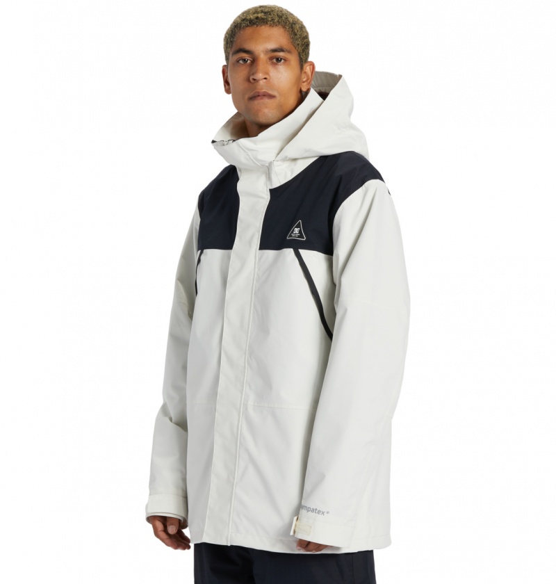 Silver Birch DC Shoes Command 45K - Technical Snow Jacket | NUBKFQ-364