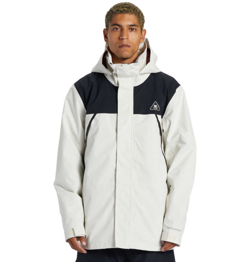 Silver Birch DC Shoes Command 45K - Technical Snow Jacket | NUBKFQ-364