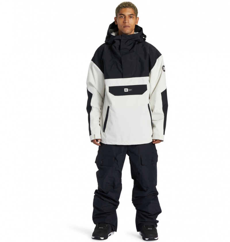 Silver Birch DC Shoes Dc-43 - Technical Anorak Snow Jacket | PJLRDW-916